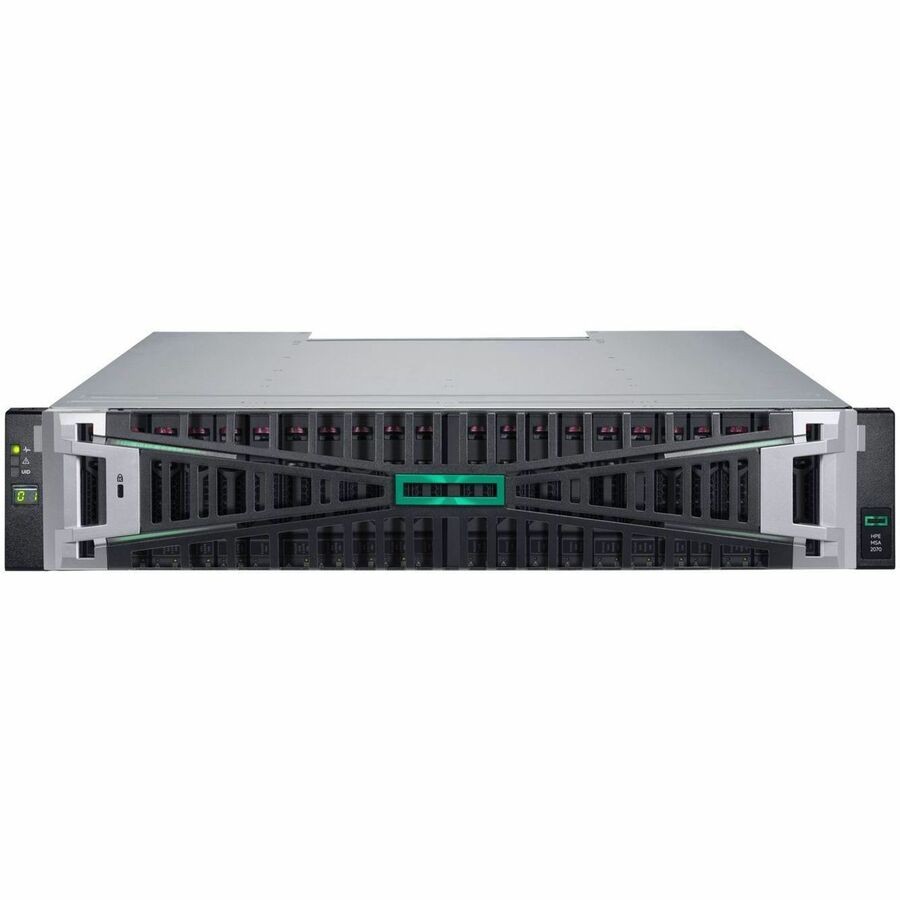 HPE MSA 2070 24 x Total Bays SAN Storage System - 2U Rack-mountable
