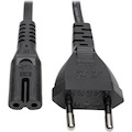 Tripp Lite by Eaton European Computer Power Cord C7 to Schuko 2.5A 250V 18 AWG 6 ft. (1.83 m) Black