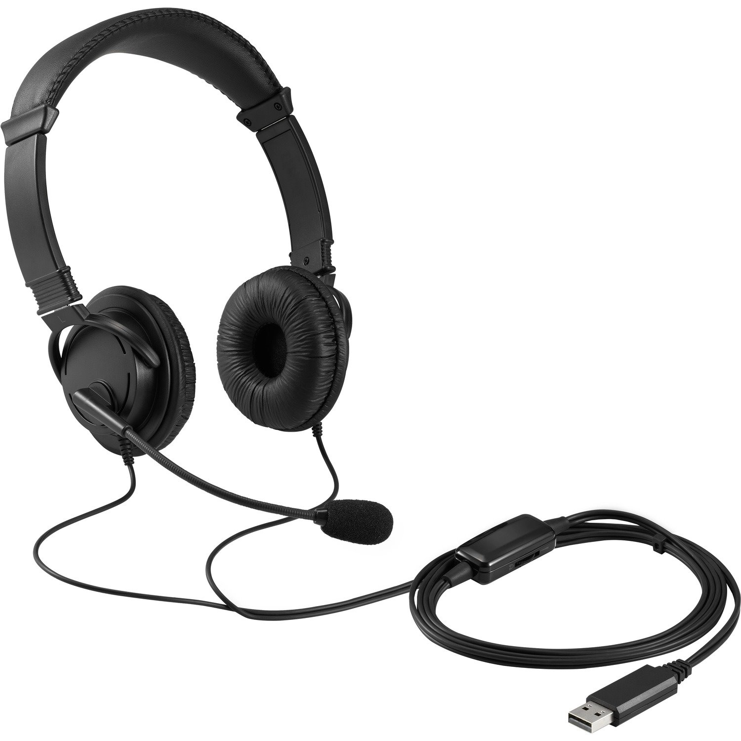 Kensington Wired Over-the-head Stereo Headset - Black