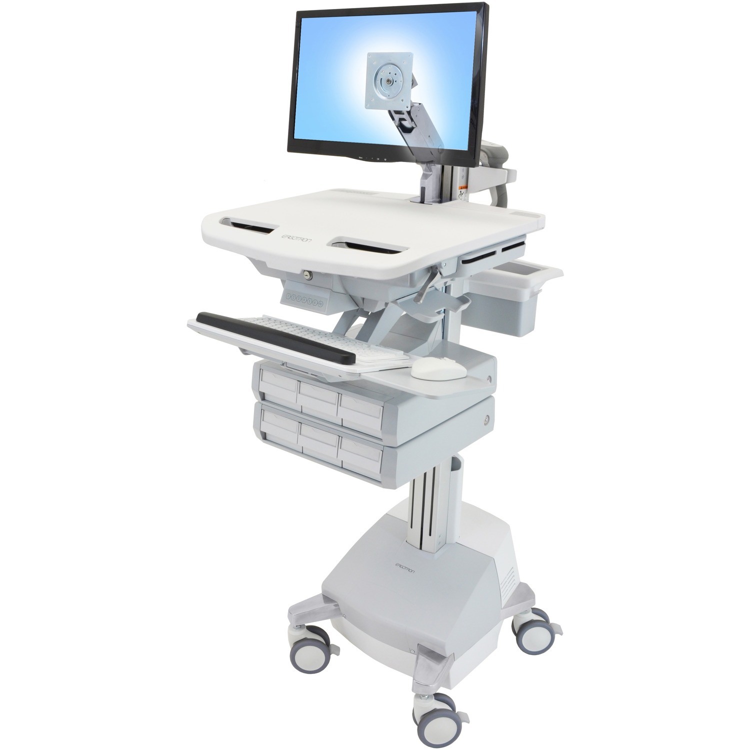 Ergotron StyleView SV44 Height Adjustable Display Stand