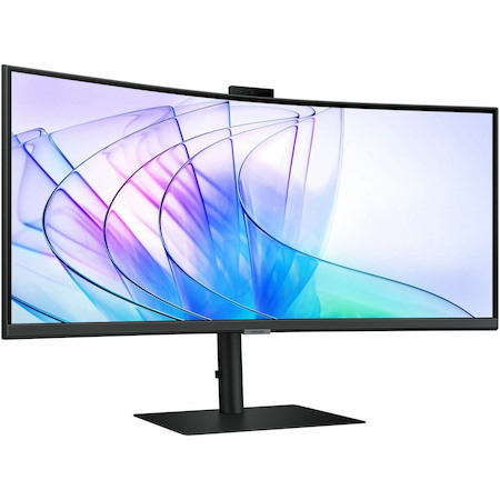 Samsung ViewFinity S6 S34C654VAN 34" Class Webcam UW-QHD Curved Screen LCD Monitor - 21:9 - Black