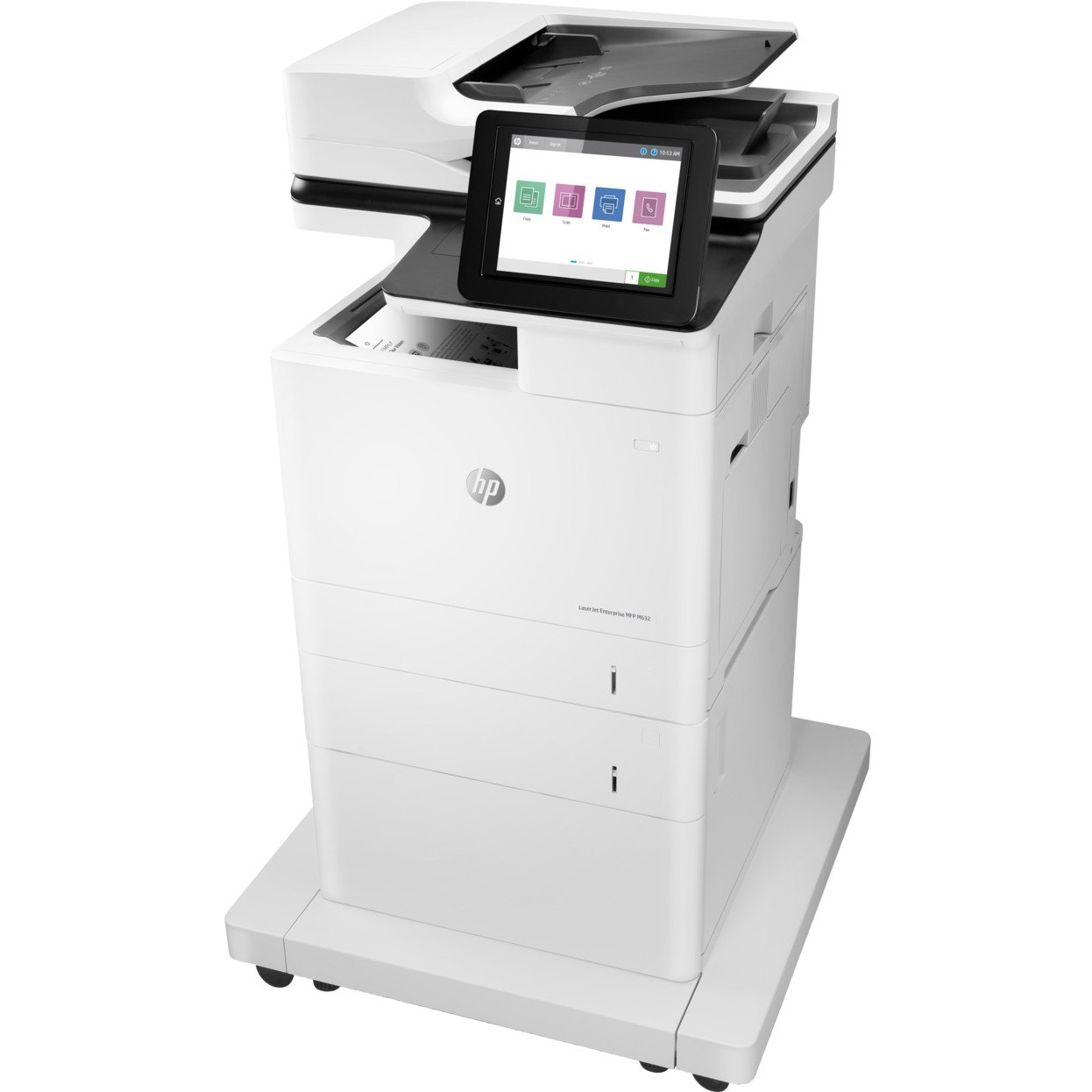 HP LaserJet M632fht Laser Multifunction Printer - Monochrome