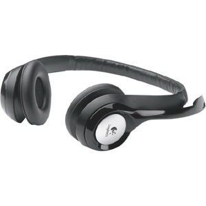 Logitech H390 Wired Over-the-head Stereo Headset - Black/Silver