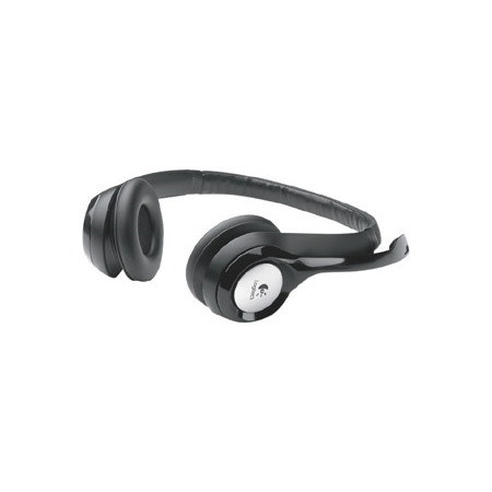 Logitech H390 Wired Over-the-head Stereo Headset - Black/Silver