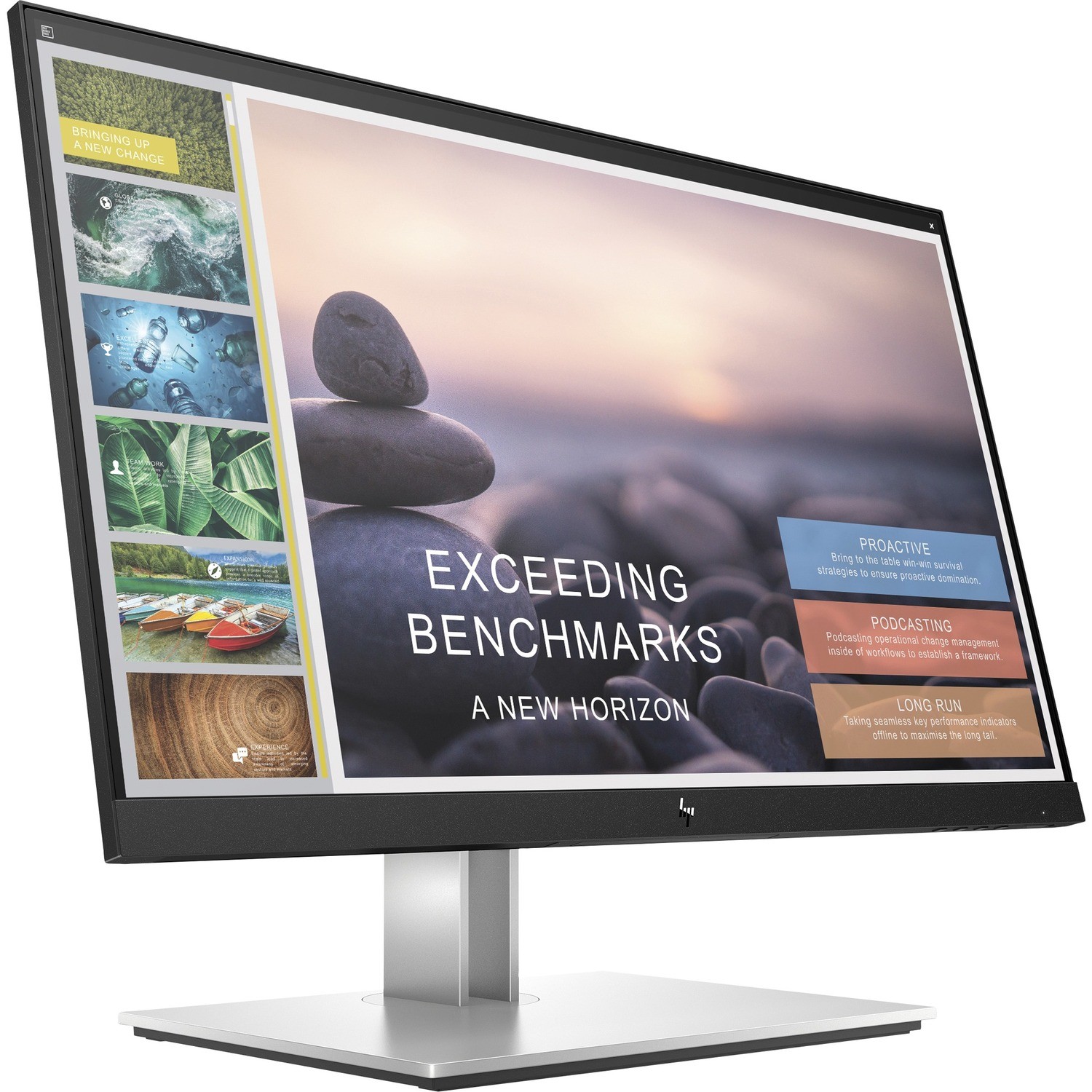 HP E24t G4 - E-Series - LED-monitor - Full HD (1080p) - 24"