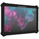 The Joy Factory aXtion Go MP Rugged Carrying Case Microsoft Surface Go, Surface Go 2, Surface Go 3, Surface Go 4 Tablet, Credit Card, Card Reader - Black, Transparent