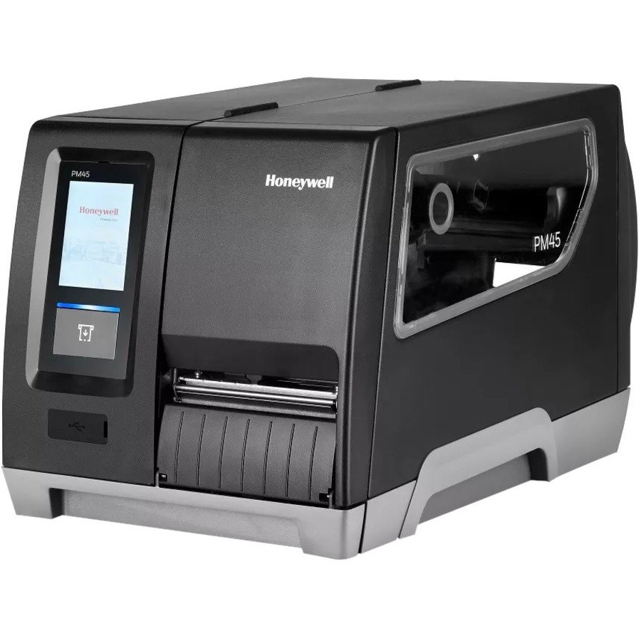 Honeywell PM45 Industrial Thermal Transfer Printer - Monochrome - Label Print - Gigabit Ethernet - USB - USB Host - Serial - Bluetooth - Wireless LAN