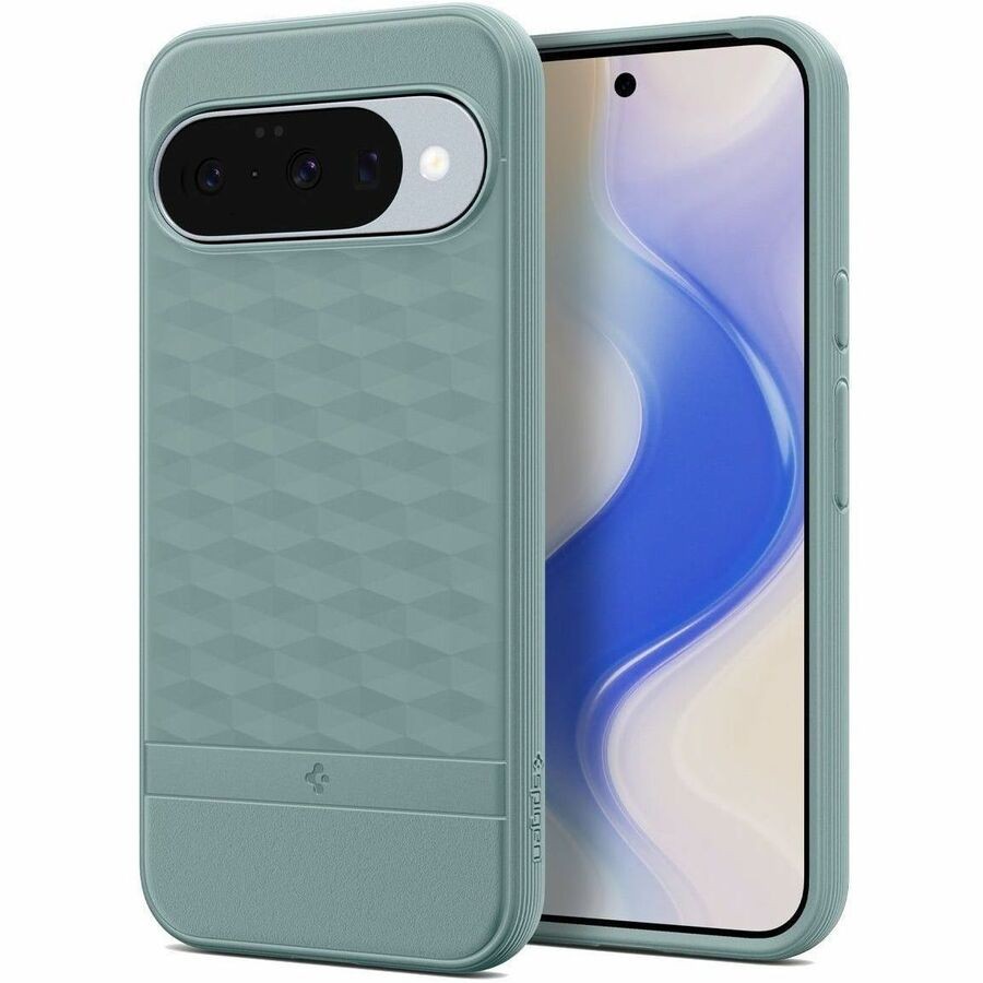 Spigen Parallax Case voor Google Pixel 10 Pro, Pixel 10 Smartphone - Saliegroen