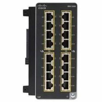 CISCO - CTLYSTIE3300W/16GEPOE/POE+COPPER,EXPNSINMODULEREMANUFACTURED