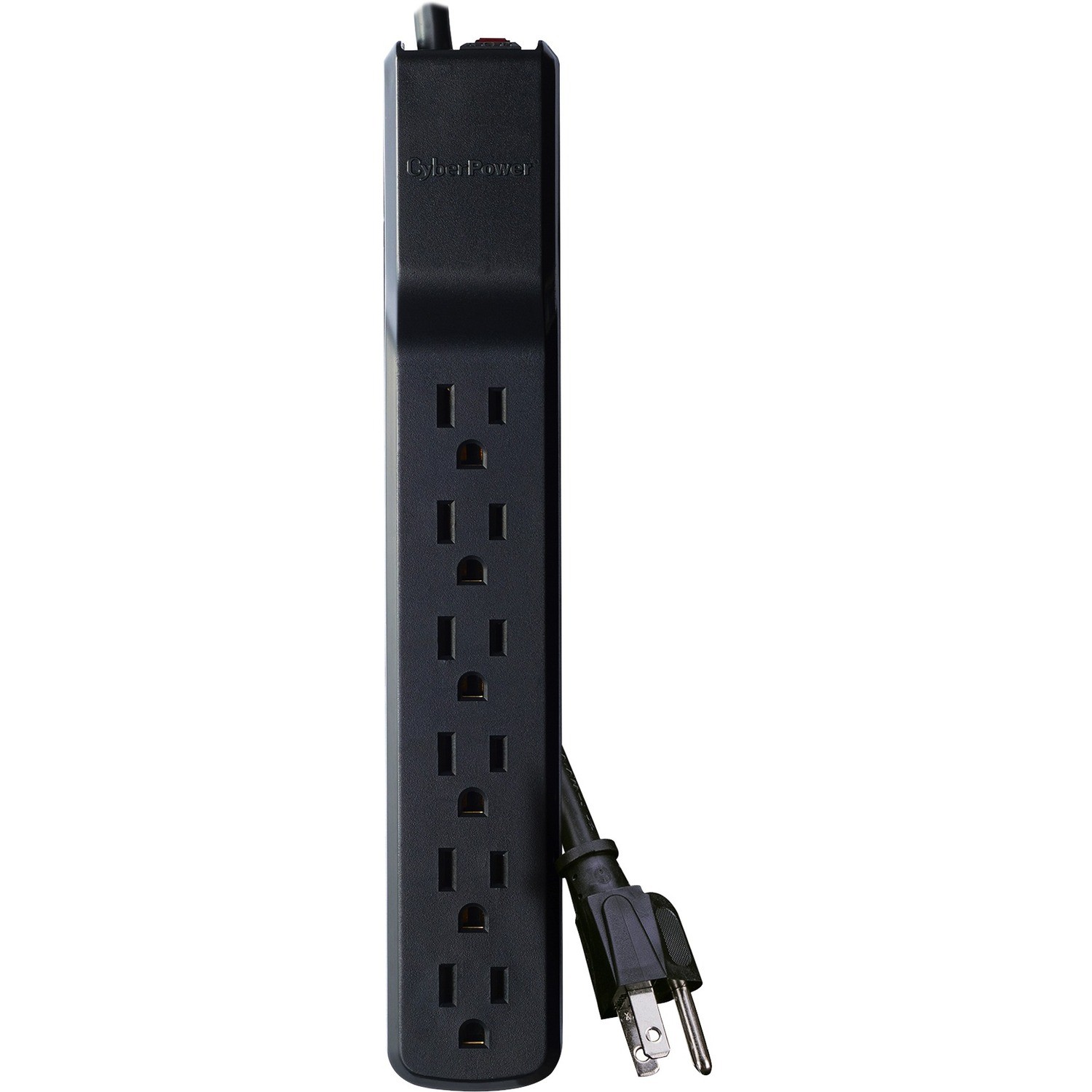 CyberPower 6 Outlets 600 Joules 3 Feet Cord Surge Protector B603RC1