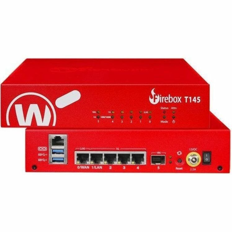 WatchGuard Firebox T145 Network Security/Firewall Appliance