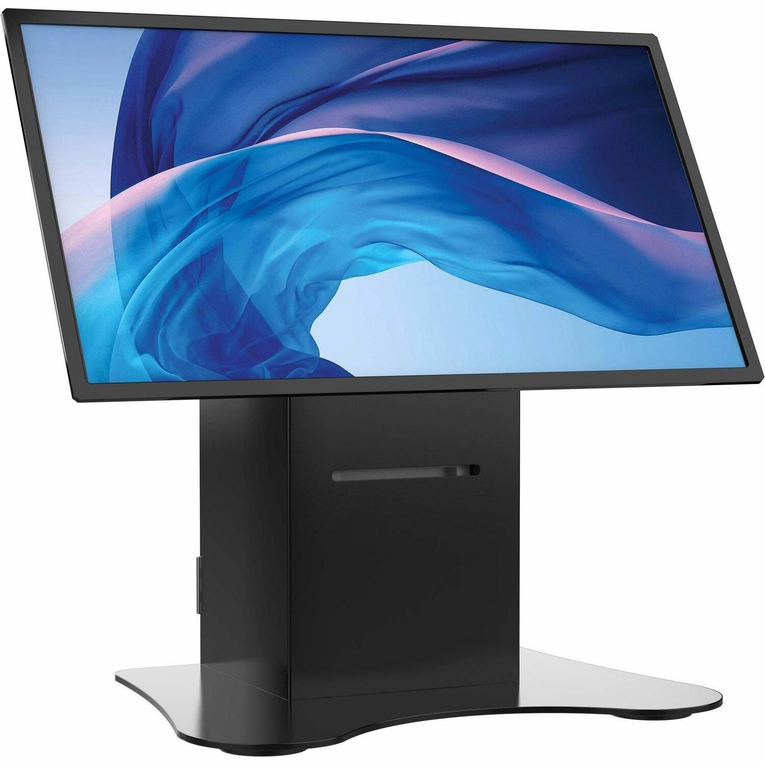 CTA Digital VESA-Compatible Desk Mount with Printer Shelf Compartment