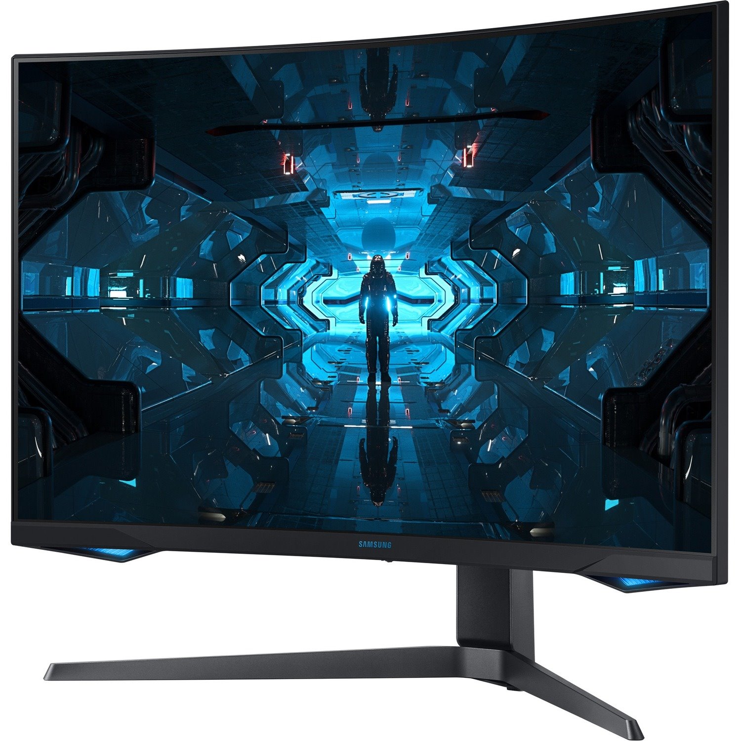 Samsung Odyssey G7 C32G75TQSN 32" Class WQHD Curved Screen Gaming LCD Monitor - 16:9 - Black