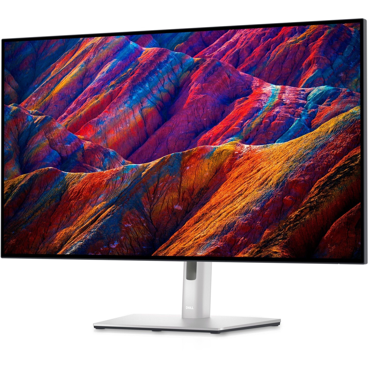 Dell UltraSharp U3223QE 32" Class 4K UHD LCD Monitor - 16:9 - Black, Silver