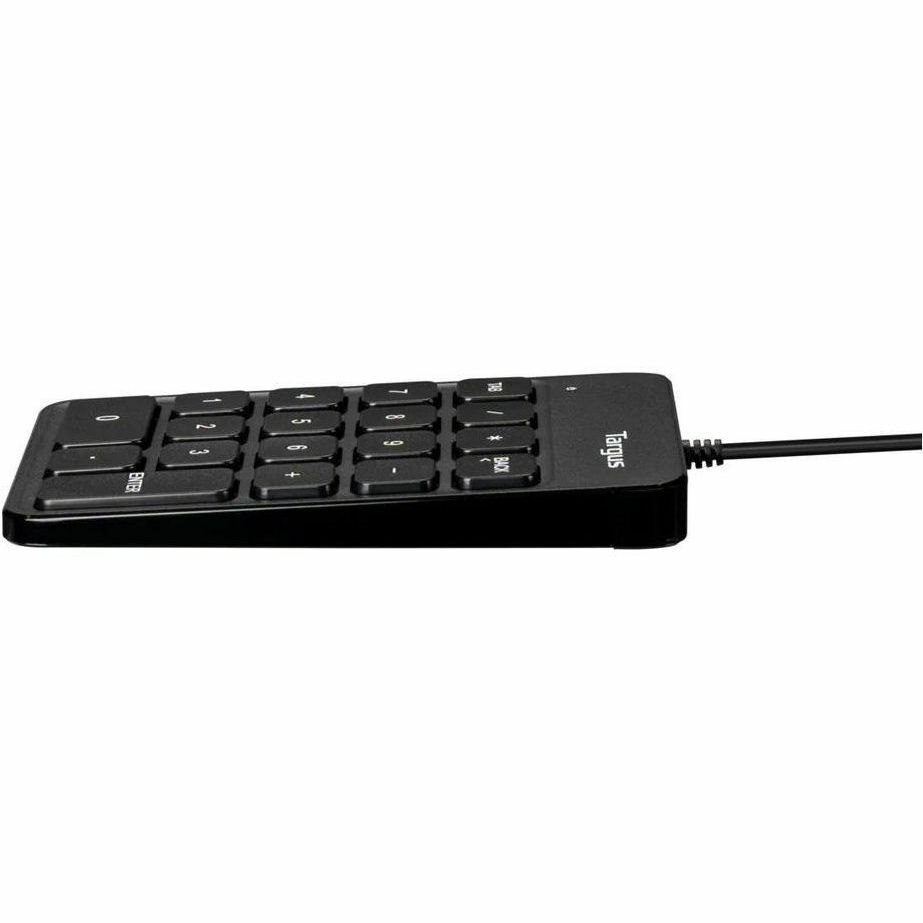 Targus Keypad - Cable Connectivity - USB Interface