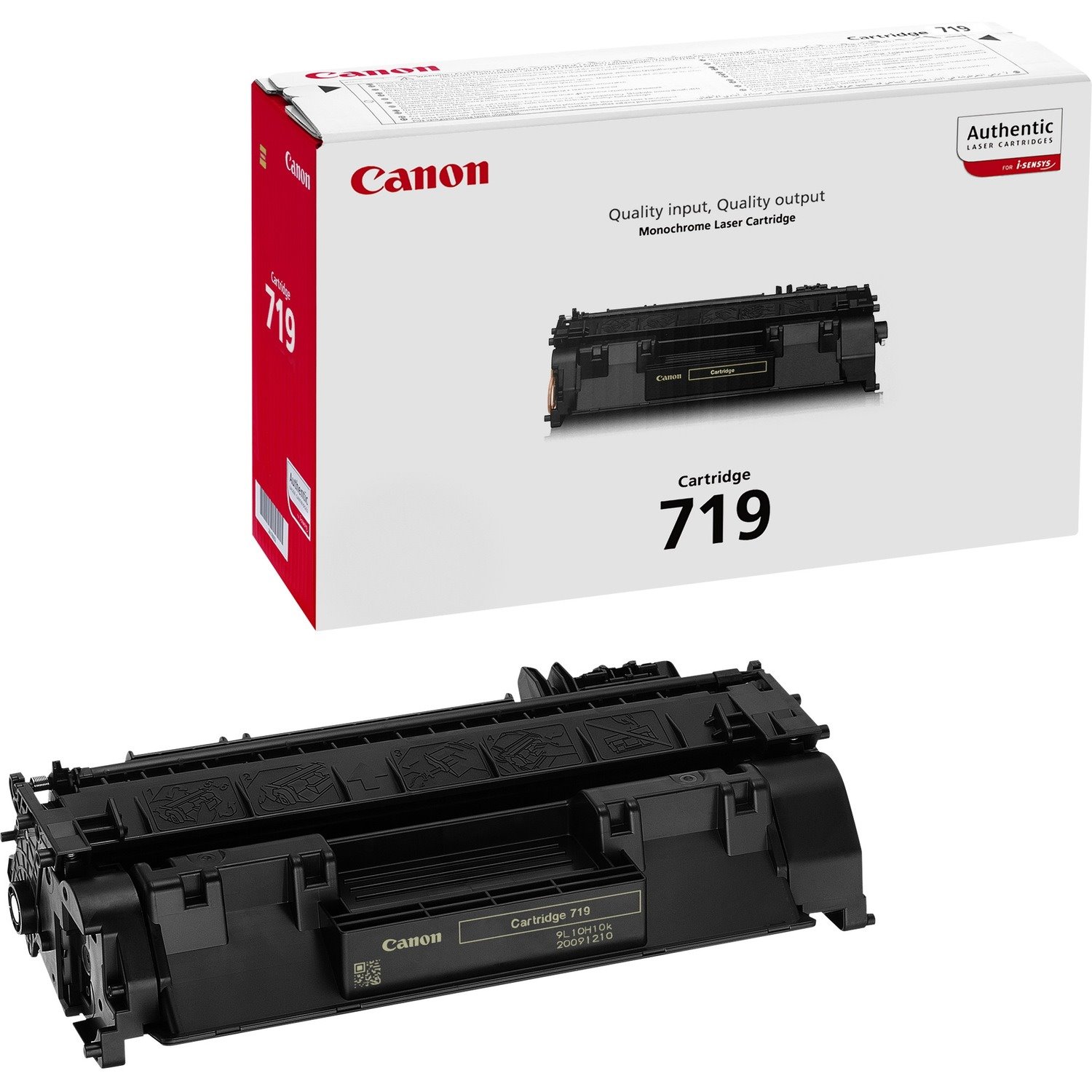 Canon 3479B002 Original Laser Toner Cartridge - Black - 1 Pack