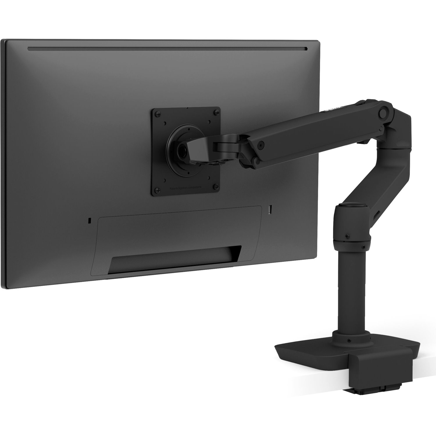 Ergotron Desk Mount for LCD Monitor - Matte Black