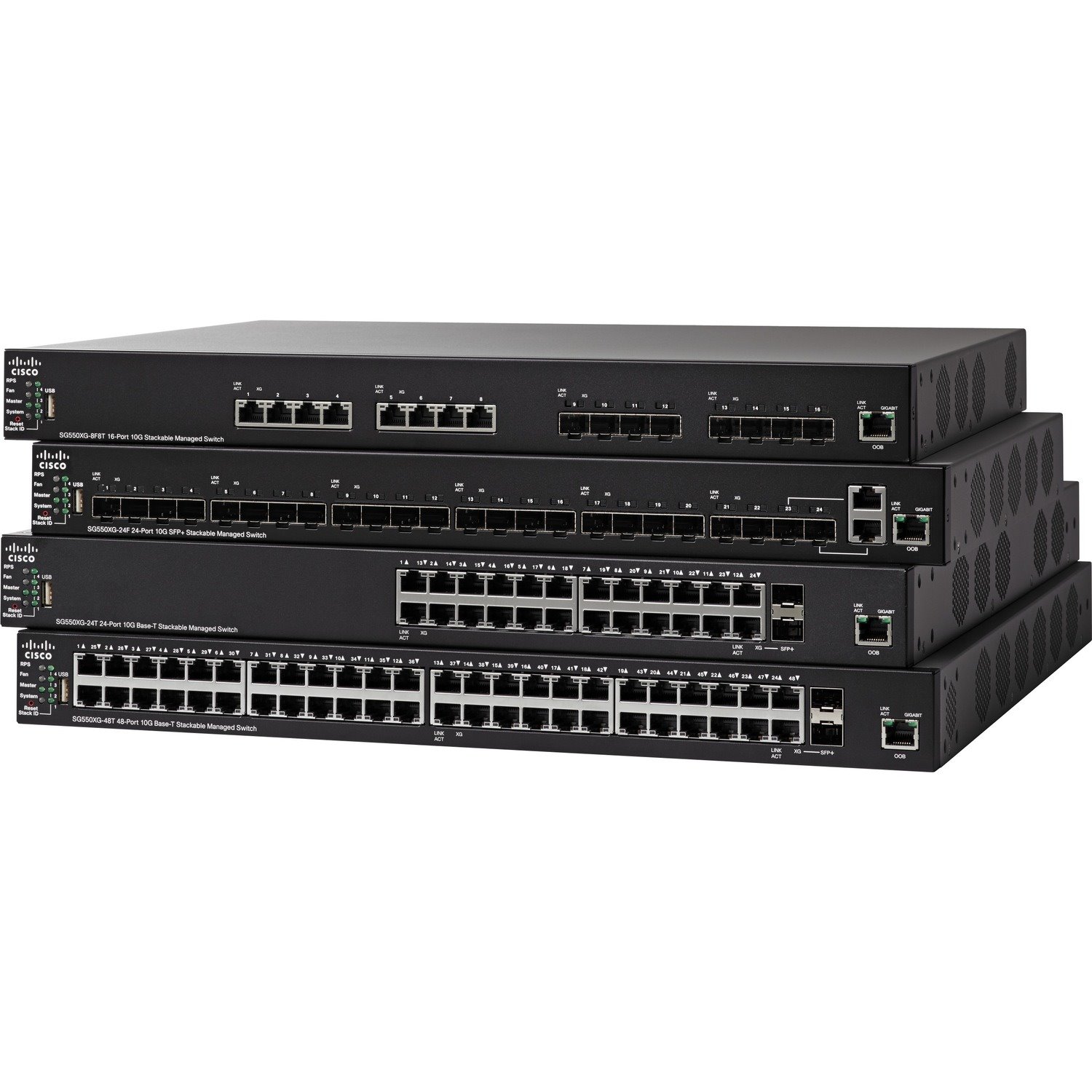 Cisco 350X SG350X-48 50 Ports Manageable Layer 3 Switch - Gigabit Ethernet - 10/100/1000Base-T