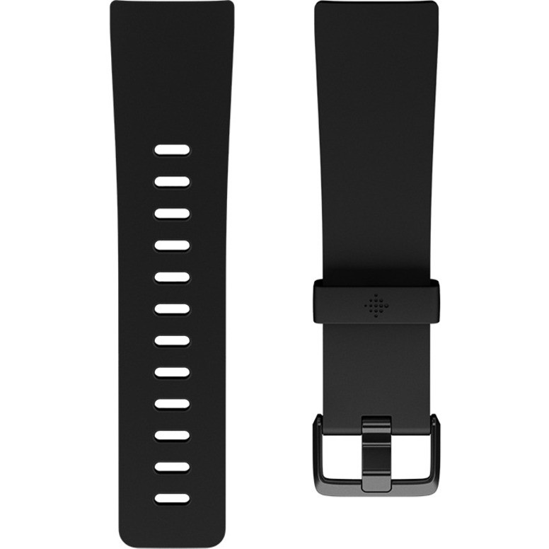 Fitbit Versa Classic Large Comfortable Swim-Ready And Durable Band With Aluminum Buckle Elastomer Material - 366783F, B166abbkl, Fb166abbkl