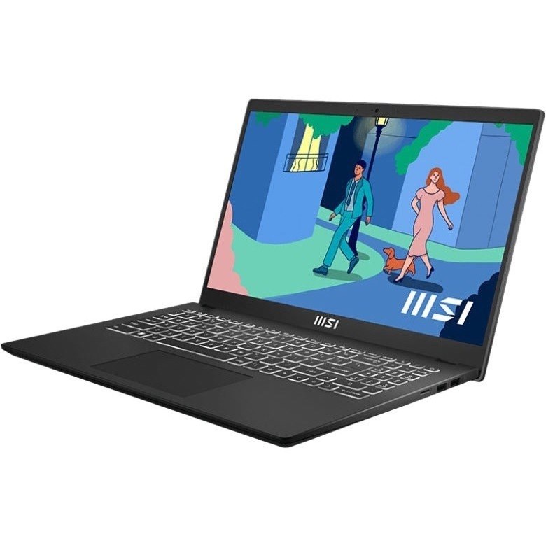 MSI Modern 15.6 inch Ultrabook Laptop, AMD Ryzen 7-7730U, 16GB ,1TB SSD - Win 11 Pro