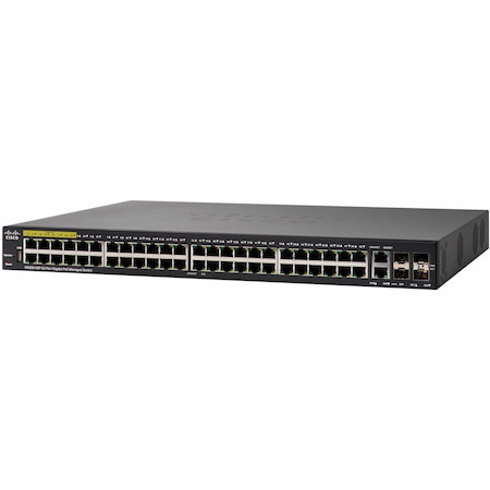Cisco SG350-52P 52-Port Gigabit PoE Managed Switch
