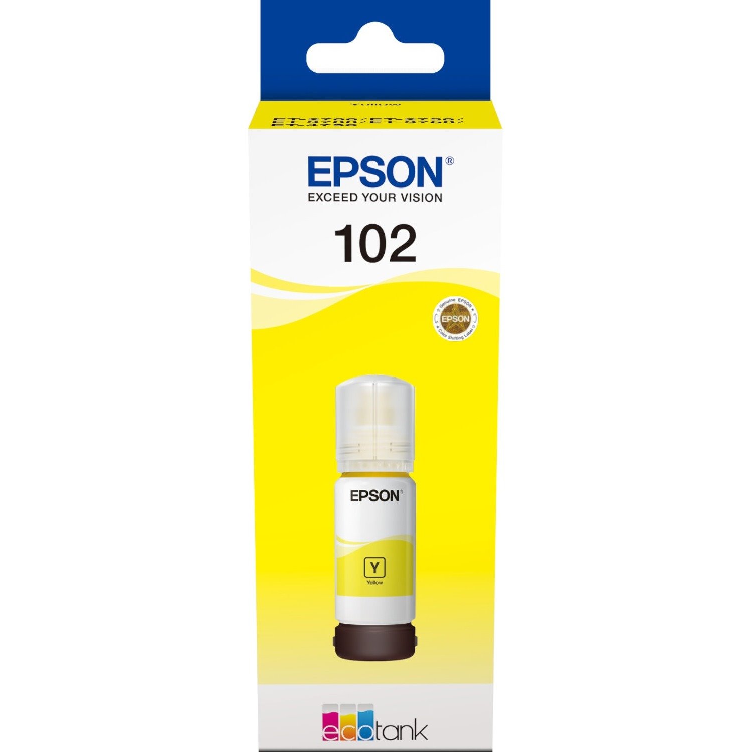 Epson 102 Druckertinte-Nachf&uuml;llset - Gelb - Tintenstrahl