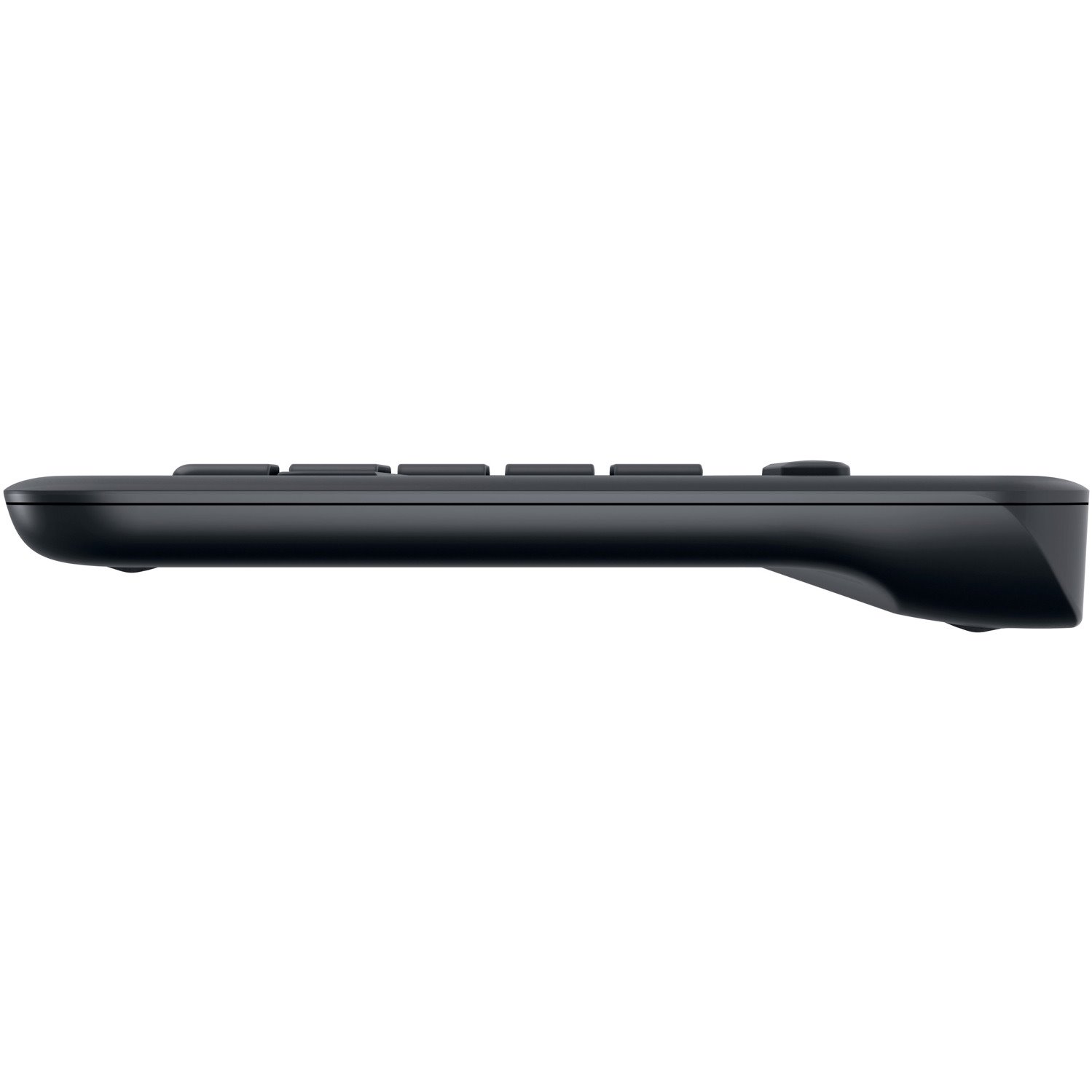 Logitech K400 Plus Keyboard - Wireless Connectivity - USB Interface - TouchPad - English (UK) - QWERTY Layout - Black