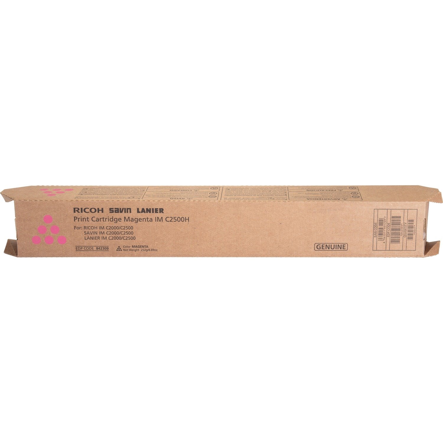 Ricoh Original Laser Toner Cartridge - Magenta - 1 Each