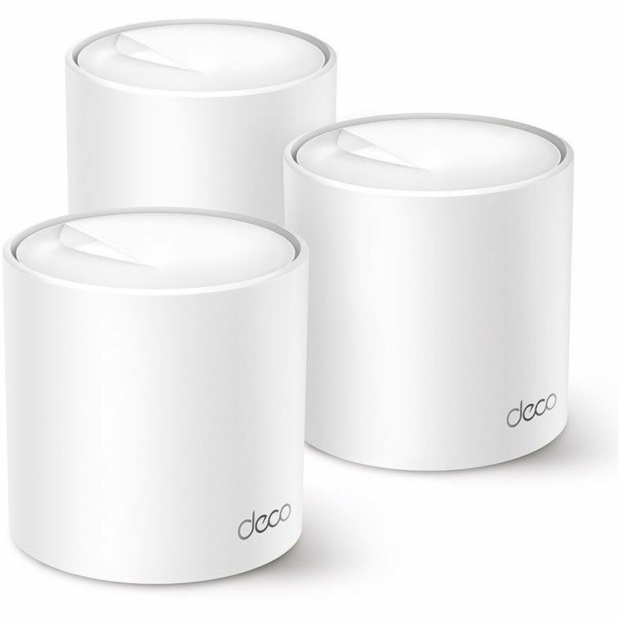 TP-Link Deco X50 - Wi-Fi System - (Router) - Up To 2,500 SQ.FT - Mesh 1GbE - Wi-Fi 6 - Dual Band