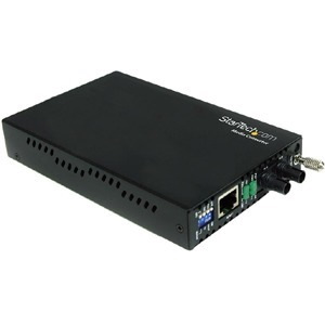 StarTech.com 10/100 Mbps Multi Mode Fiber Media Converter ST 2 km