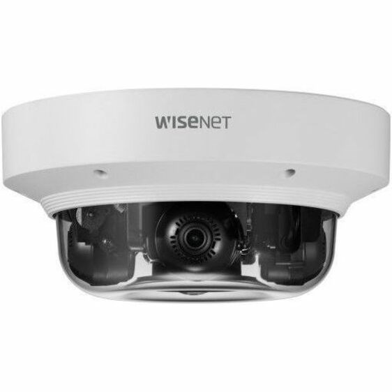 Wisenet PNM-9084QZ1 2 Megapixel Full HD Network Camera - Color - Dome - White - TAA Compliant