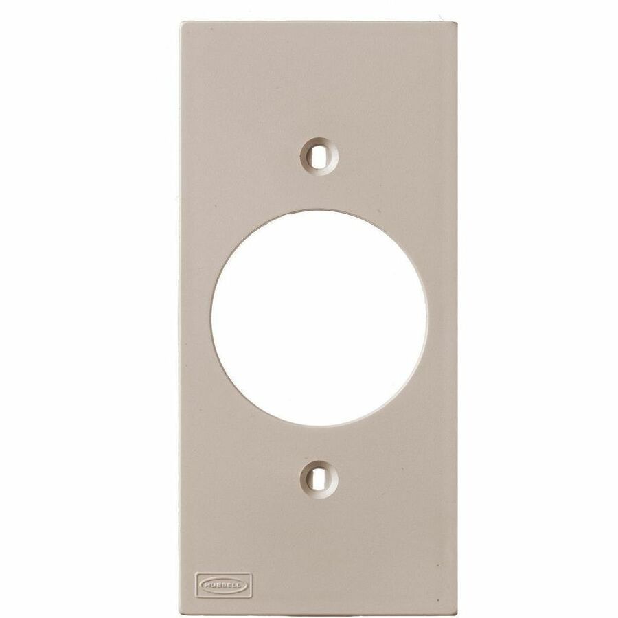 Hubbell Wiring Device-Kellems Device Plates and Accessories, KP Plate, 1.60" Opening, Almond
