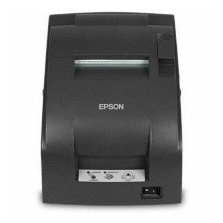Epson TM-U220IIB-302 9-pin Dot Matrix Printer - Colour - Dark Grey