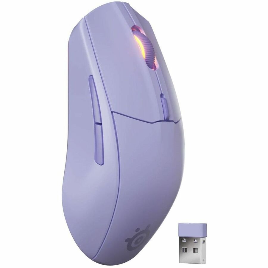 SteelSeries Rival 3 Gen 2 Gaming Mouse - TrueMove Core - 6 Button(s) - Lavender