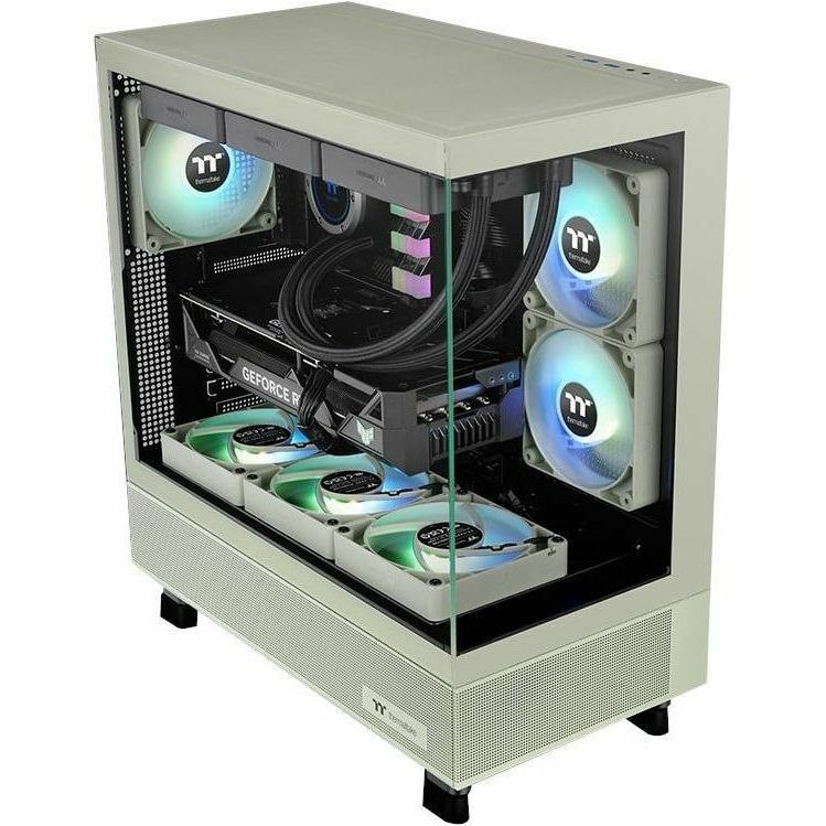 Thermaltake View 270 Plus TG ARGB Matcha Green Mid Tower Chassis