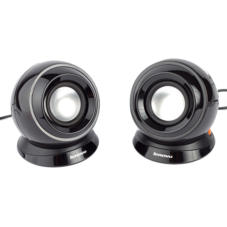 Lenovo M0520 2.0 Speaker System - 2 W RMS - Black