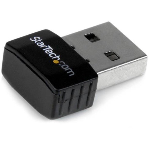 StarTech.com USB 2.0 300 Mbps Mini Wireless-N Network Adapter - 802.11n 2T2R WiFi Adapter