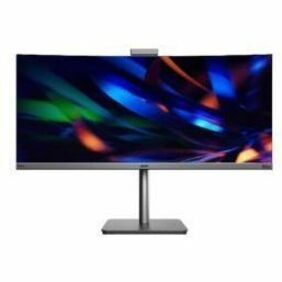 Acer Vero CB343CUR D 34" Class Webcam UWQHD LED Monitor - 21:9 - Black