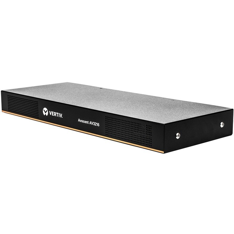 Vertiv Avocent 16-Port Rackmount KVM over IP Switch with CAC & Local or Remote Access