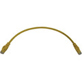 Eaton Tripp Lite Series Cat6a 10G Snagless Molded UTP Ethernet Cable (RJ45 M/M), PoE, Yellow, 1 ft. (0.3 m)