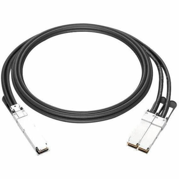 Axiom QSFP56 to 2xQSFP56 DAC InfiniBand HDR Splitter Cable 1.5m for Mellanox