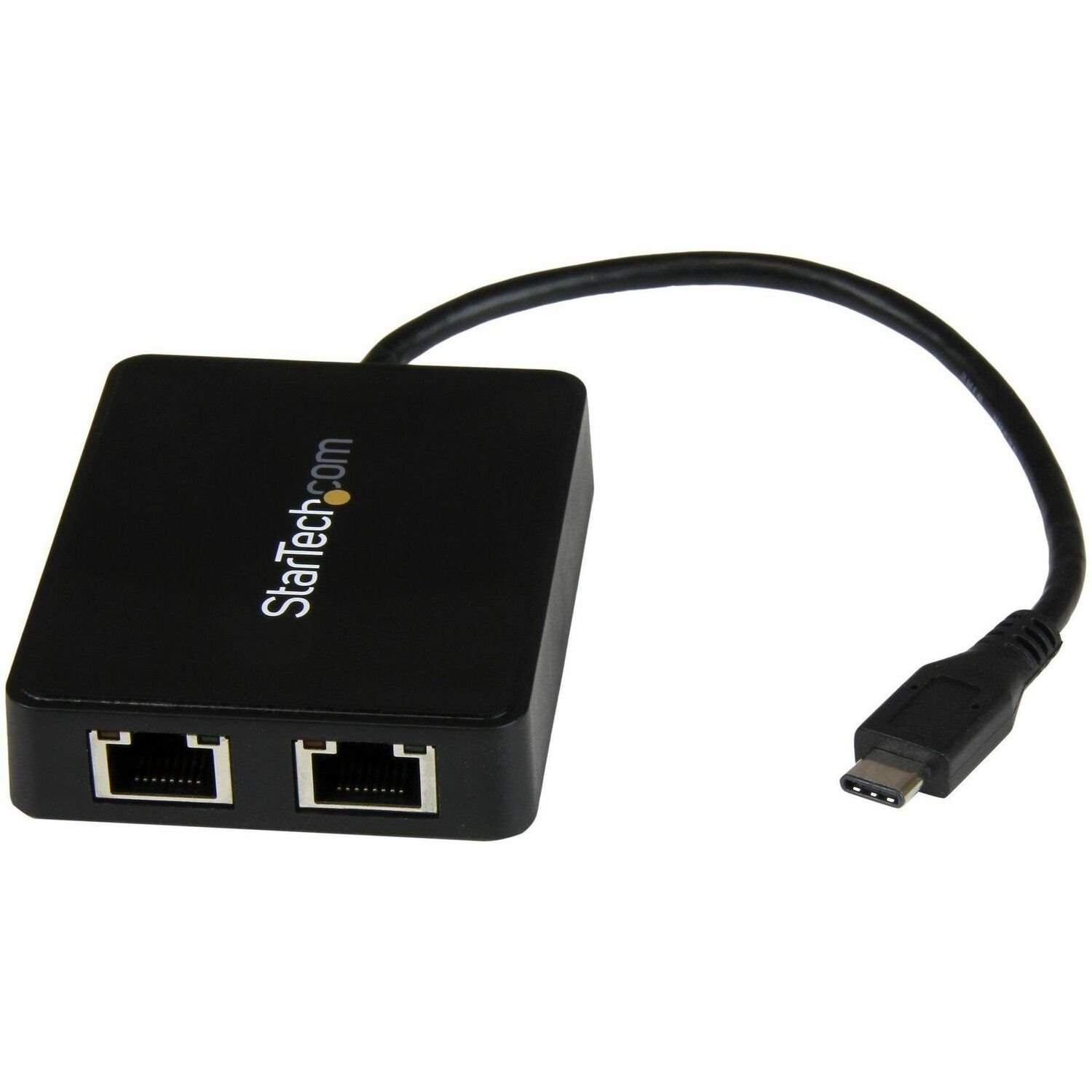 StarTech.com USB-C naar dual Gigabit Ethernet adapter met USB (Type-A) poort - USB Type-C Gigabit netwerkadapter
