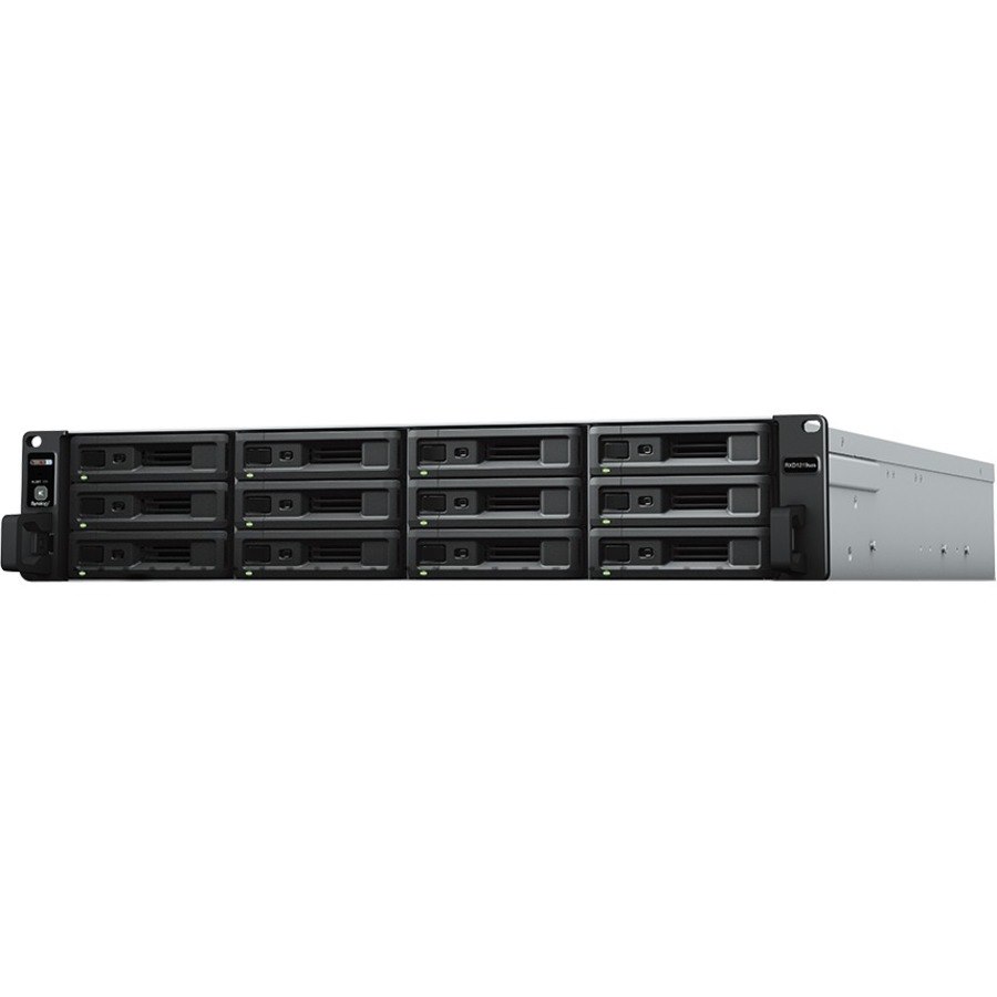 Synology RXD1219SAS Drive Enclosure Serial Attached SCSI (SAS) - Mini-SAS HD Host Interface - 2U Rack-mountable