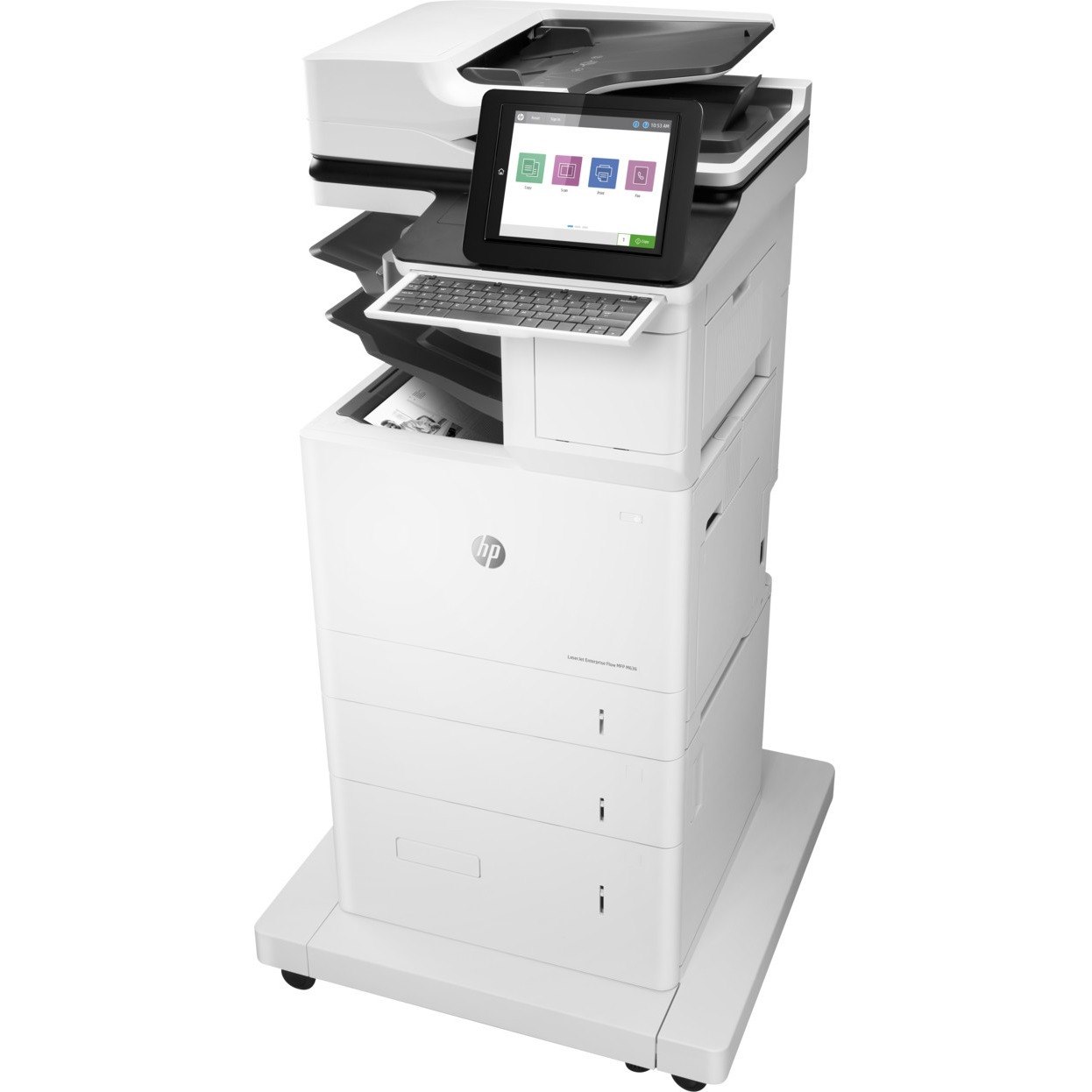 HP LaserJet Enterprise M636z Wireless Laser Multifunction Printer - Monochrome