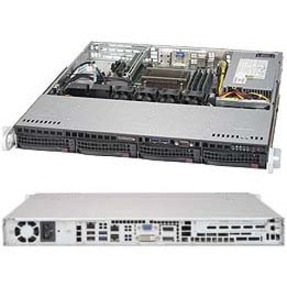 Supermicro SuperServer 5019S-M2 Server Barebone System - 1U Rack-mountable - Socket H4 LGA-1151 - 1 x Processor Support