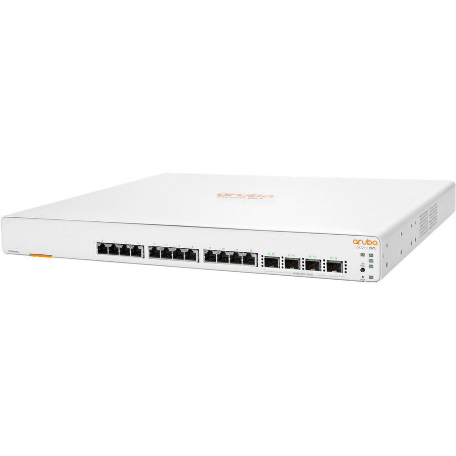 HPE Instant On 1960 12 Ports Manageable Ethernet Switch - 10 Gigabit Ethernet - 10GBase-T, 10GBase-X