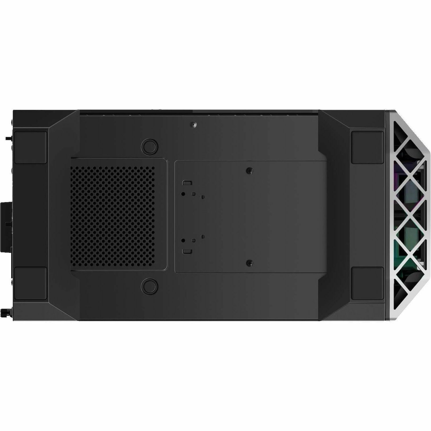 Lenovo LOQ 26ADR10 91DF000VCF Gaming Desktop Computer - AMD Ryzen 7 8745HX - 32 GB - 1 TB SSD - Tower - Luna Gray, Eclipse Black