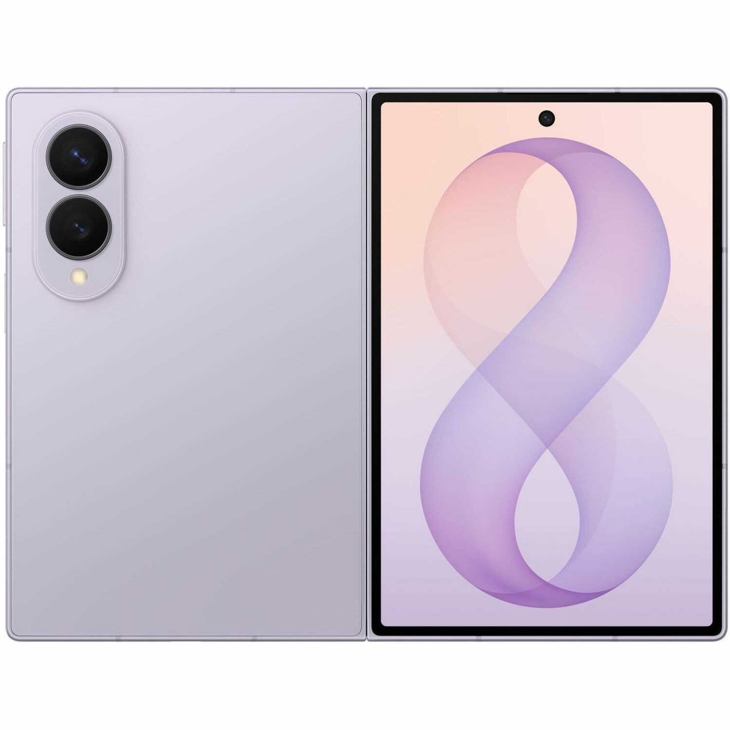 Samsung Galaxy Z Fold8 SM-F971B 256 GB Smartphone - 7.6" Flexible Folding Screen Dynamic AMOLED 2X QXGA+ 1848 x 2448 - Octa-core (OryonDual-core (2 Core) 4.74 GHz + Oryon Hexa-core (6 Core) 3.60 GHz - 12 GB RAM - Android 17 - 5G - Lavender
