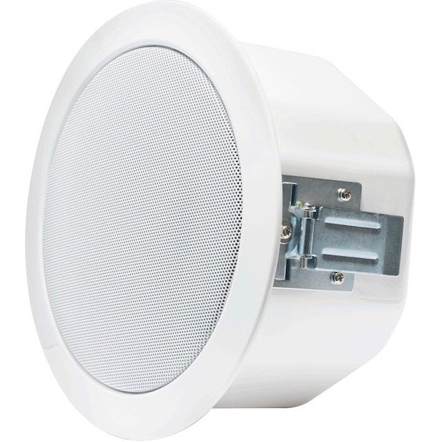 Louroe VeriFact 650 LE-650 Ceiling Mountable, Flush Mount Speaker - 6 W RMS - White