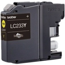 Brother LC233Y Original Standard Yield Inkjet Ink Cartridge - Yellow Pack